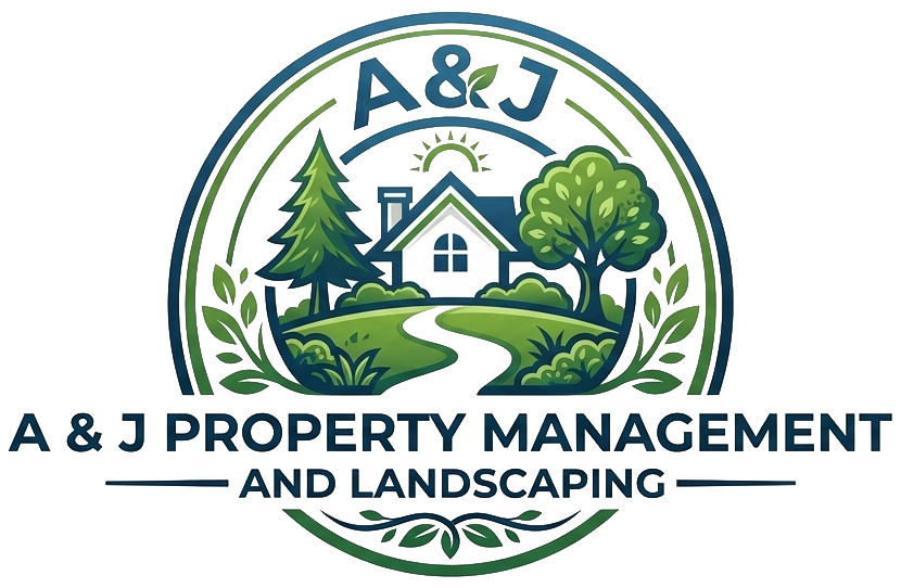 A & J Property Management and Landscaping logo